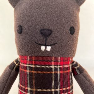 Biber Hans im roten Hemd